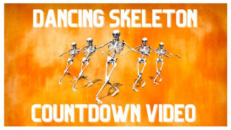 Skeleton Countdown Video